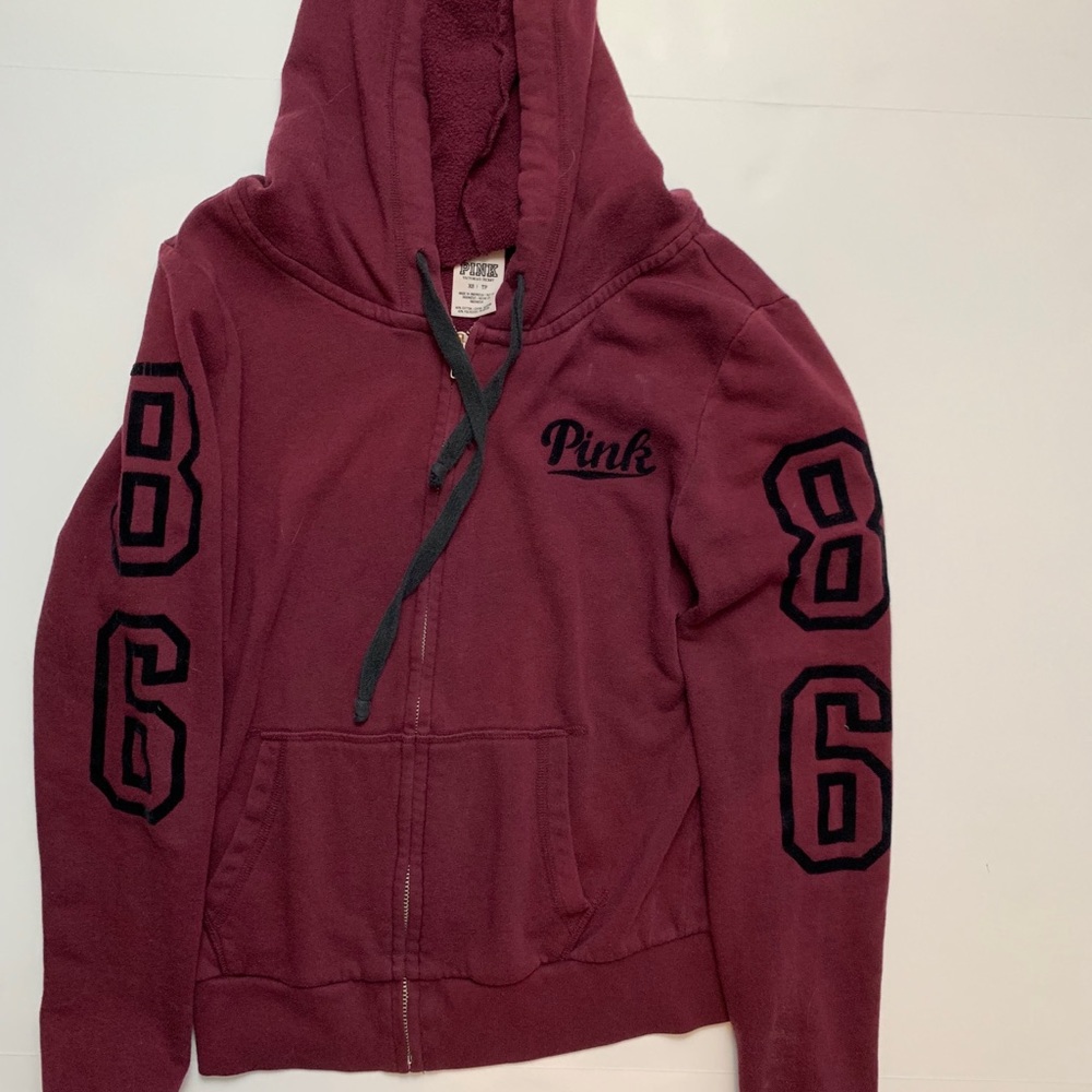 Pink Victoria’s Secret zip up